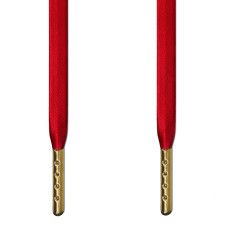 Lacets plats rouges