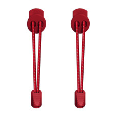 Lacets élastiques rouges avec lock