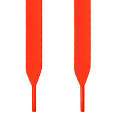Lacets extra-larges orange fluo