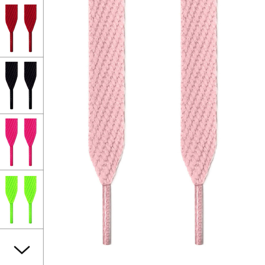 Les lacets roses cheap