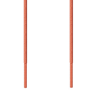 Lacets fins orange
