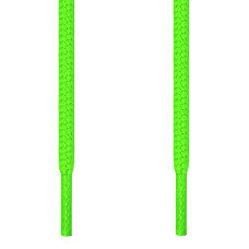 Lacets ronds vert fluo
