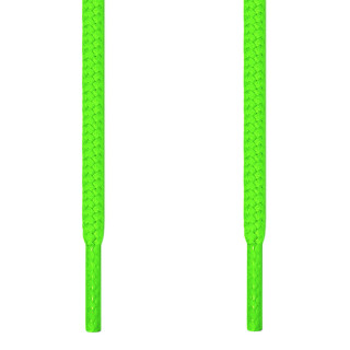 Lacets ronds vert fluo