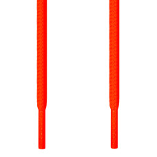 Lacets ronds orange fluo