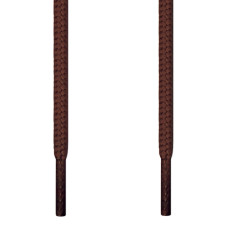 Lacets ronds marron foncé