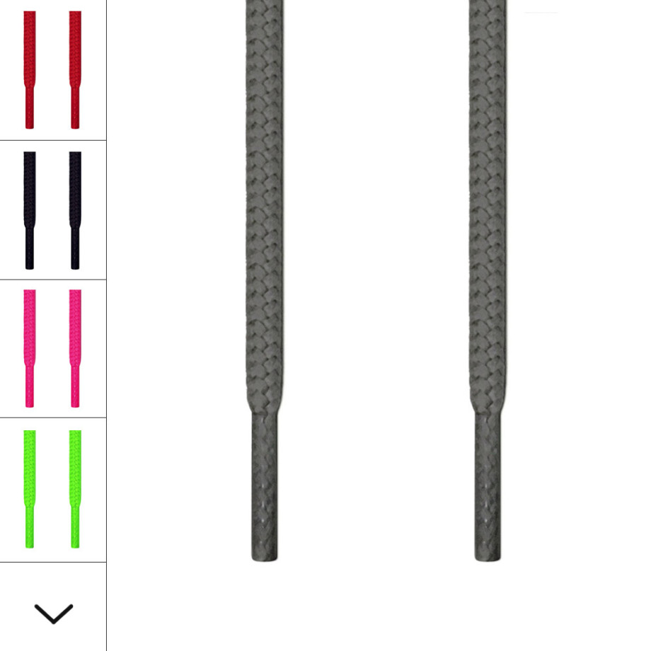 Lacet rond gris foncé deals