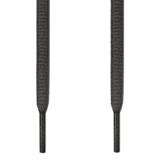 Lacets ovales gris foncé