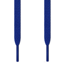 Lacets plats bleus