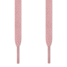 Lacets plats roses