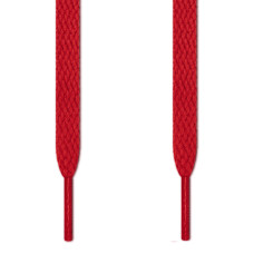 Lacets plats rouges