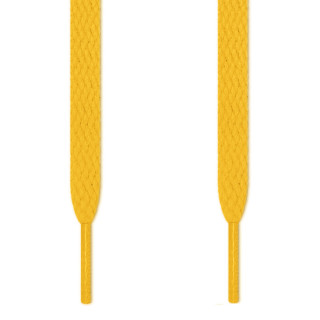 Lacets plats jaunes