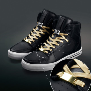 Gold sneaker-jewelry